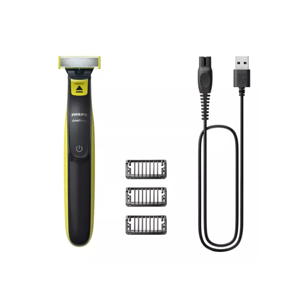 Aparador facial Philips Oneblade Qp2724/10 USB preto