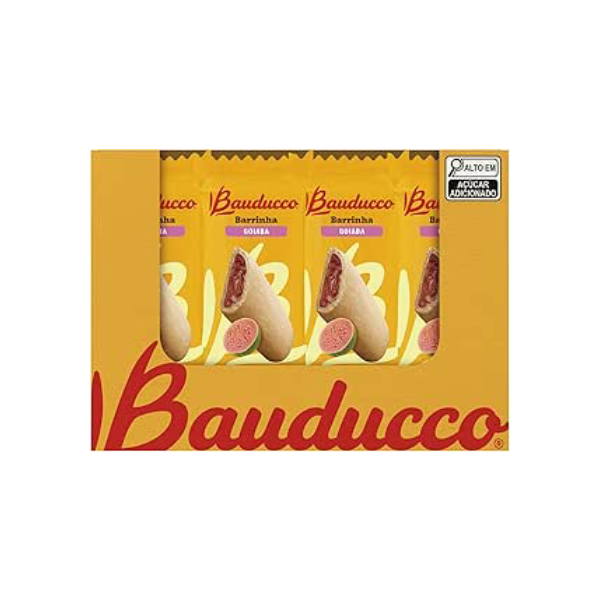 Display Barrinha de Goiaba Bauducco 25g - 20 unidades