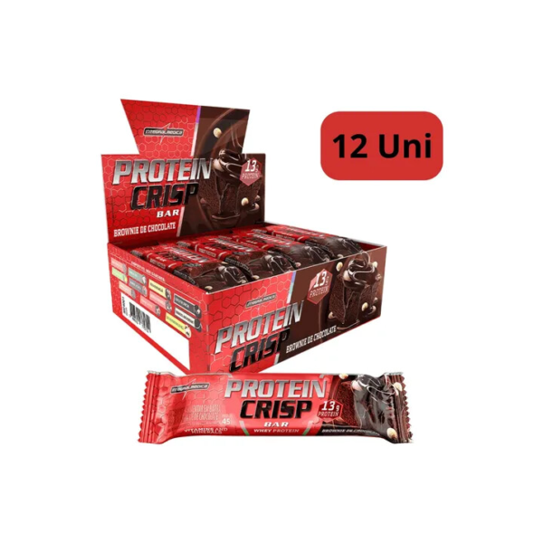 Protein Crisp Bar Brownie de Chocolate 12 und Integralmédica