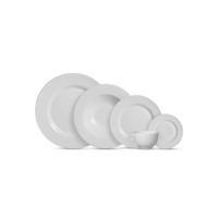 Aparelho de Jantar 20 pçs Branco Liso Alleanza