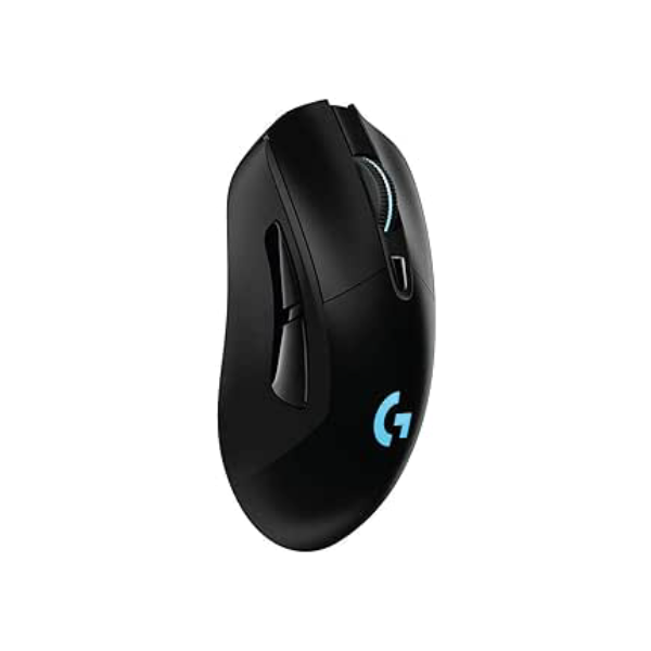 Mouse Gamer Sem Fio Logitech G703 LIGHTSPEED com RGB LIGHTSYNC, 6 Botões Programáveis, Sensor HERO 25K e Bateria Recarregável - Compatível com POWERPLAY