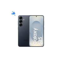 Celular Samsung Galaxy S25 5G, 512GB, 12GB RAM, Câmera Tripla de 50+12+10, Tela Grande de 6.2" - JetBlack