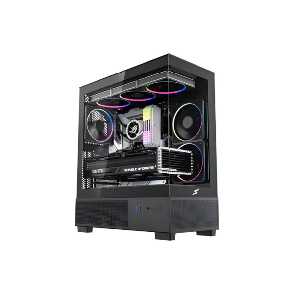 Gabinete Gamer Superframe Nebula, Mid Tower, Com 3 Fans