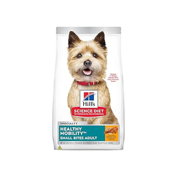 Ração Hill's Science Diet Mobilidade Saudável Pedaços Pequenos para Cães Adultos Sabor Frango - 1.81kg