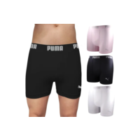 Kit 3 Cueca Boxer Puma Respirável Cós 40m Masculino Original