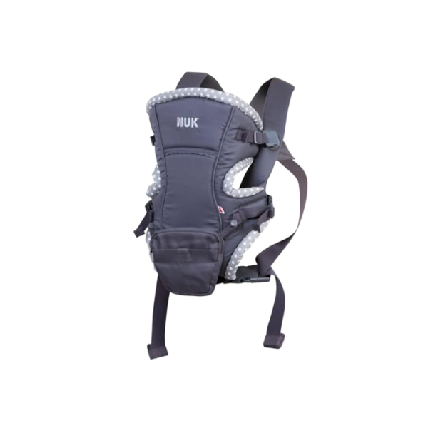 Baby Carrier Natural Fit 3 em 1 - NUK, Cinza