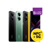 Celular Xiaomi Poco X7 Pro 5G NFC 12GB 512GB AMOLED 6.67 IP68 Dual Sim Global 6000mAh Lacrado com NF