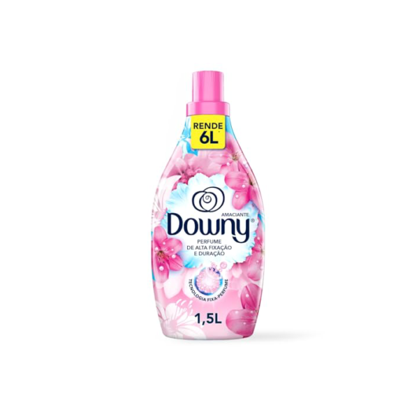 Downy Frescor da Primavera - Amaciante Concentrado, 1, 5L