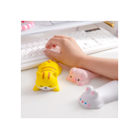 Bonito Descompress mouse pad Almofada Para O Pulso Cartoon De Mesa De Escritório Descanso Das Mãos