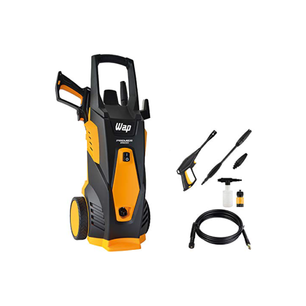 WAP Lavadora de Alta Pressão PREMIER 2600, 360L/h, com Bico Turbo, Jato em Leque e Concentrado, 2000psi 1800W 127V
