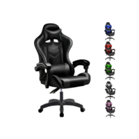 Cadeira Gamer Profissional Escritório Ergonômica Reclinável Confortável Com Rodinha E Apoio Para Pés