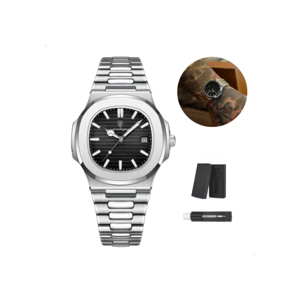 Relógio Poedagar De Luxo Com Caixa