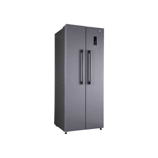 Geladeira Refrigerador HQ Frost Free Side By Side 460 Litros Cinza HQ-460SBSFF (127V)