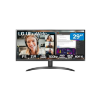 Monitor LG 29" Full HD 100Hz 1ms 29WQ500B-B IPS LED HDMI DisplayPort - Preto