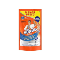 Mr Músculo Banheiro Sem Cloro, Desinfetante Limpeza Pesada Refil, Sachê 400ml pelo Menor Preço