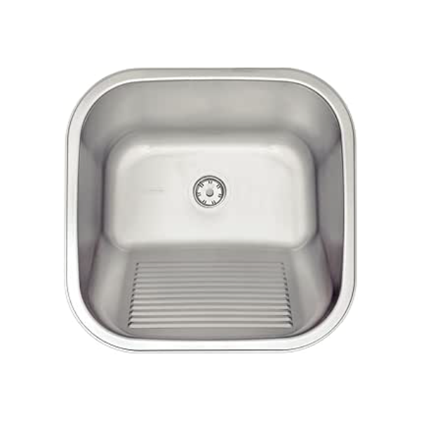 Tanque de Encaixe em Aço Inox Acetinado 40X40cm, Tramontina, 94403107