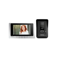 INTELBRAS Videoporteiro Wi-fi Allo wT7 Lite Preto/Prata