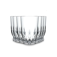 Jogo Kit 12 Copos Em Vidro Água Suco Drink Cozinha