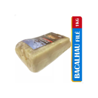 Filé De Bacalhau Do Porto 1kg (legítimo) - 100% Limpo