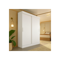 Guarda-Roupa Casal Boreal 2 Portas Branco