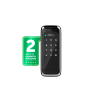 Fechadura Digital de Sobrepor Touch Screen FR 101 Preto Intelbras