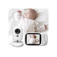 Baba Eletrônica Com Monitor Visão Noturna, Câmera c/ Audio Sensor de Temperatura  ALEX