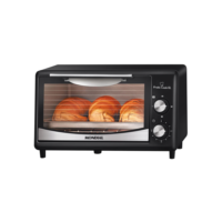 Forno Elétrico de Bancada Mondial com Timer 6L Preto Pratic Cook FR-09 - 220V