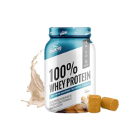 Shark Pro 100% Whey Protein Sabor Paçoca - 26g de Proteína por Porção - 5,8g de BCAAs - Suplemento Alimentar de Proteínas com Vitaminas e Minerais em Pó - Textura Cremosa - 900g Pote