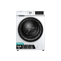 Hisense Lava e Seca, 13kg Lavagem/8kg Secagem, Steam, 13 Programas, Motor Inverter, Painel Touch, Branco WD13X - 220V