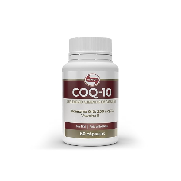 Vitafor - Coenzima Q10 200mg - 60 Cápsulas