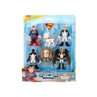 Imaginext DC Super Friends Figura de Ação Superman Justice Gang para crianças a partir de 3 anos