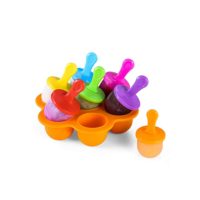 MOZCADA Forma para 7 Picolés de Silicone