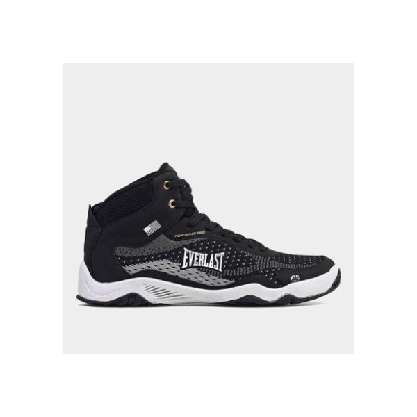 Tênis Everlast Forceknit Pro - Preto+Dourado