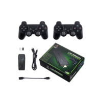 Videogame Stick 10mil 2 Controles Sem Fio Console Original Portatil Jogos Retro Antigo