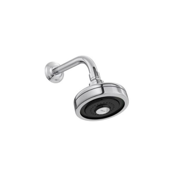 Chuveiro cromado com tubo de parede acqua plus standar 1990 cstd deca