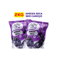 Ameixa Seca Sem Caroço - Embalado a Vácuo - P&P FIT