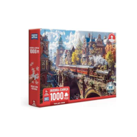 Toyster - Quebra-cabeça: Trem pela cidade - 1000 peças - Game Office