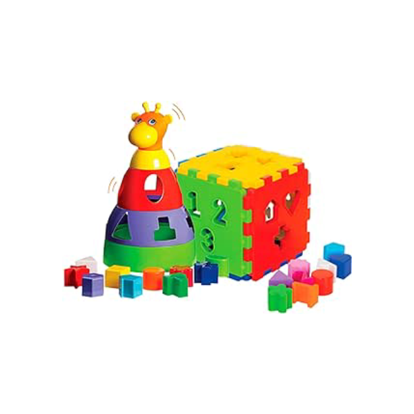 Kit de Brinquedos Educativos Infantil para Bebês 1 Ano Menino e Menina