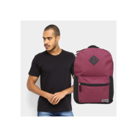 Kit Camiseta Slim Hering Básica Masculina + Mochila Yins Brasil - Preto