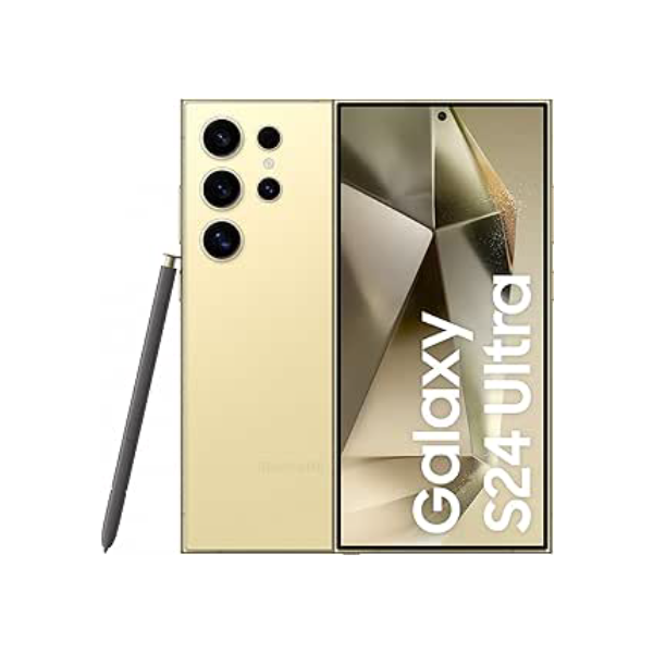 Smartphone Samsung Galaxy S24 Ultra, Galaxy AI, Selfie de 12MP, Tela de 6.8" 1-120Hz, 512GB, 12GB RAM - Titânio Creme