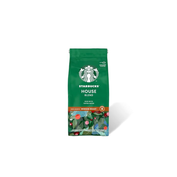 Café Starbucks® House Blend Torrado e Moído Torra Média 250g