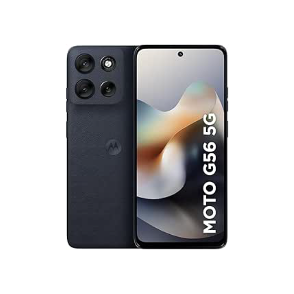 Smartphone Motorola Moto g56 5G - 256GB 24GB (8GB RAM+16GB Ram Boost) e 50MP Sony Lytia 600 Camera Ultrarresistencia militar IP68 + IP69 - Grafite