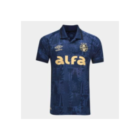 Camisa Grêmio III 25/26 s/n Jogador Umbro Masculina - Marinho+Preto