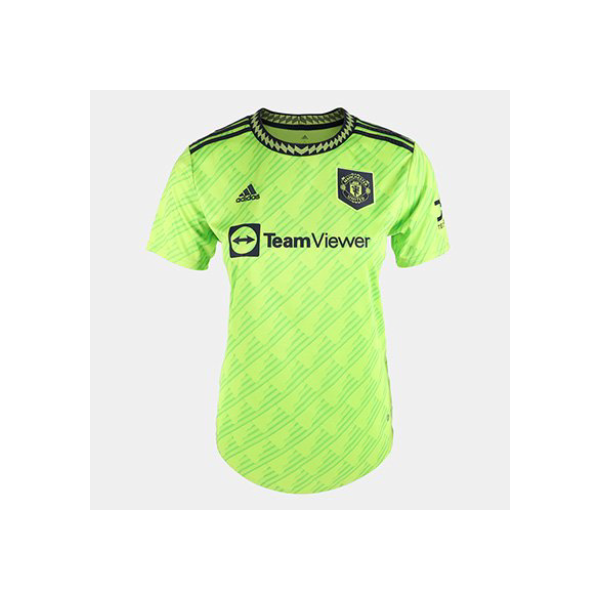 Camisa Manchester United III 22/23 s/n° Torcedor Adidas Feminina - Verde