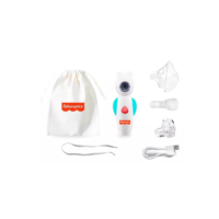 Inalador Portátil Multilaser Mesh Dó Ré Mi Fisher Price Cor Branco 110V/220V