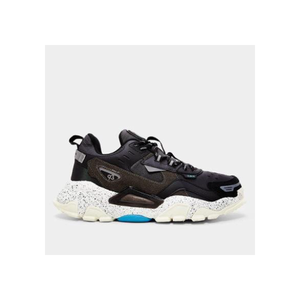 Tênis Couro Qix Trek - Preto+Chumbo