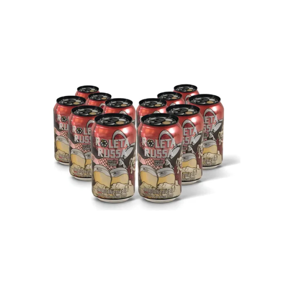Kit 12 Cerveja Artesanal Roleta Russa American Pale Ale 350