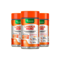 Kit 3x Laranja Moro Morosil + Cromo + Café Verde - Denavita Morosil 90 Cápsulas - Denavita