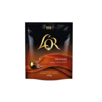 L'OR Café Torrado E Moído Delicado Torras 100% Arábica L'Or Sachê 250 G