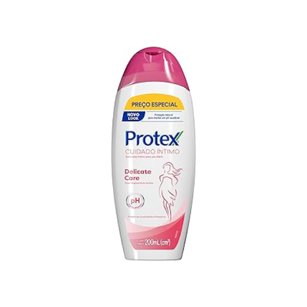 Sabonete Líquido Protex Cuidado Íntimo Delicate Care 200ml - Promo